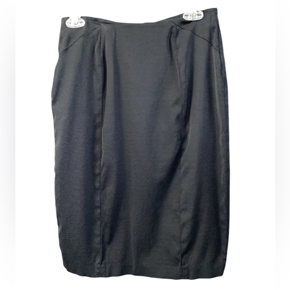 White House Black Market Size 2 Perfect Form Straight Pencil Skirt Black